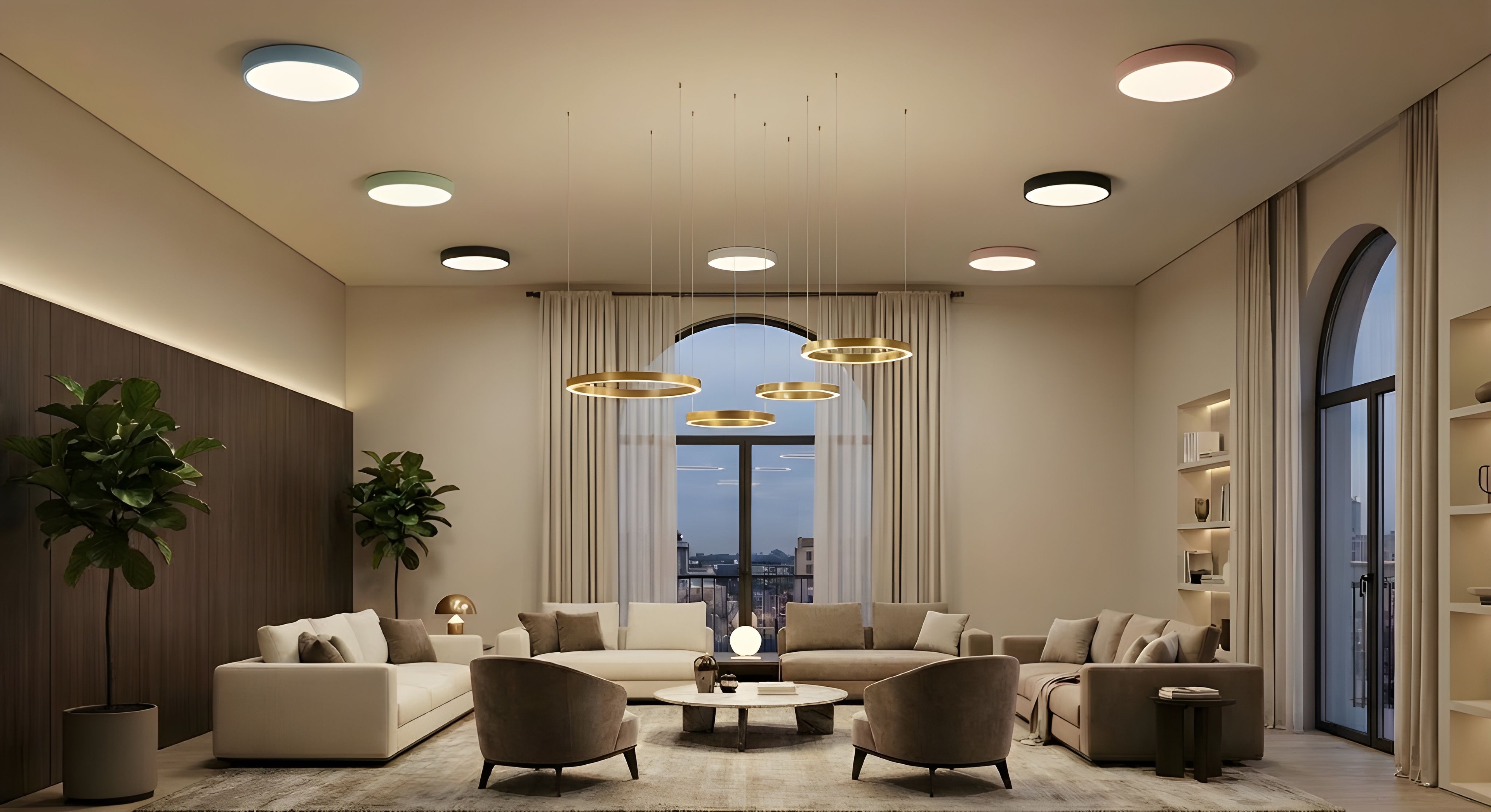 Decorative lighting example